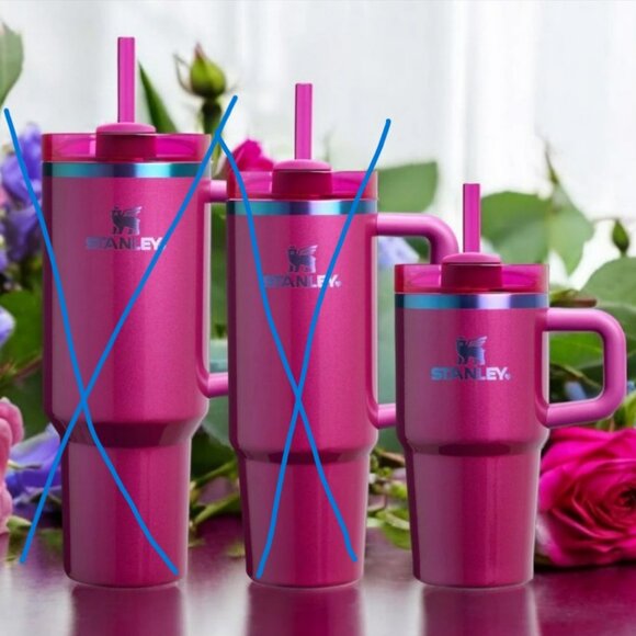 NIB Stanley Valentines Day H2.0 Tumbler 20 Oz Berry Truffle LIMITED EDITION - Picture 3 of 6